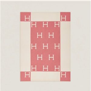 HERMES Avalon baby blanket